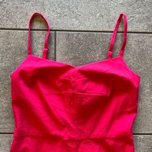 Hot pink Barbie dress